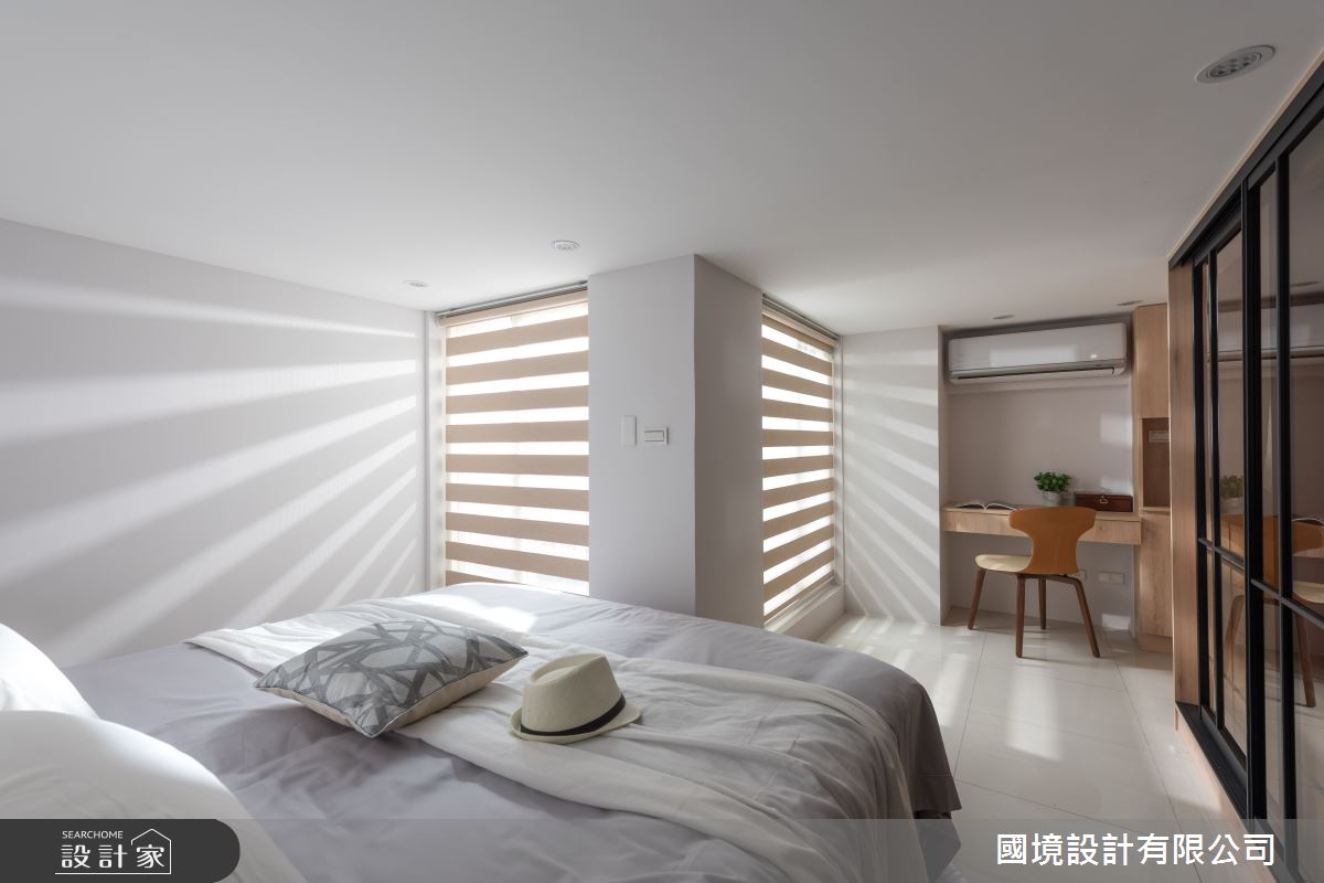 55坪新成屋(5年以下)＿現代風臥室案例圖片＿國境設計有限公司＿國境設計中心—負數之18