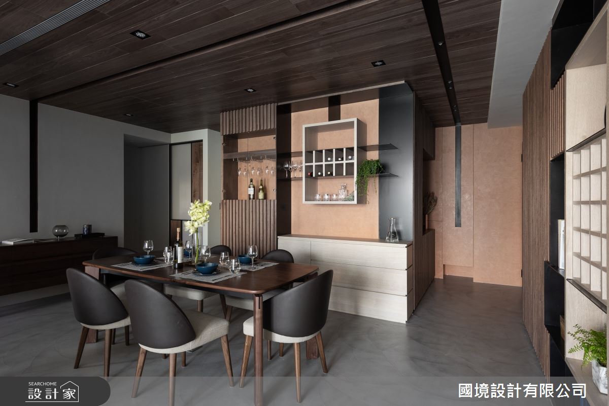 55坪新成屋(5年以下)＿現代風餐廳案例圖片＿國境設計有限公司＿國境設計中心—相接之9