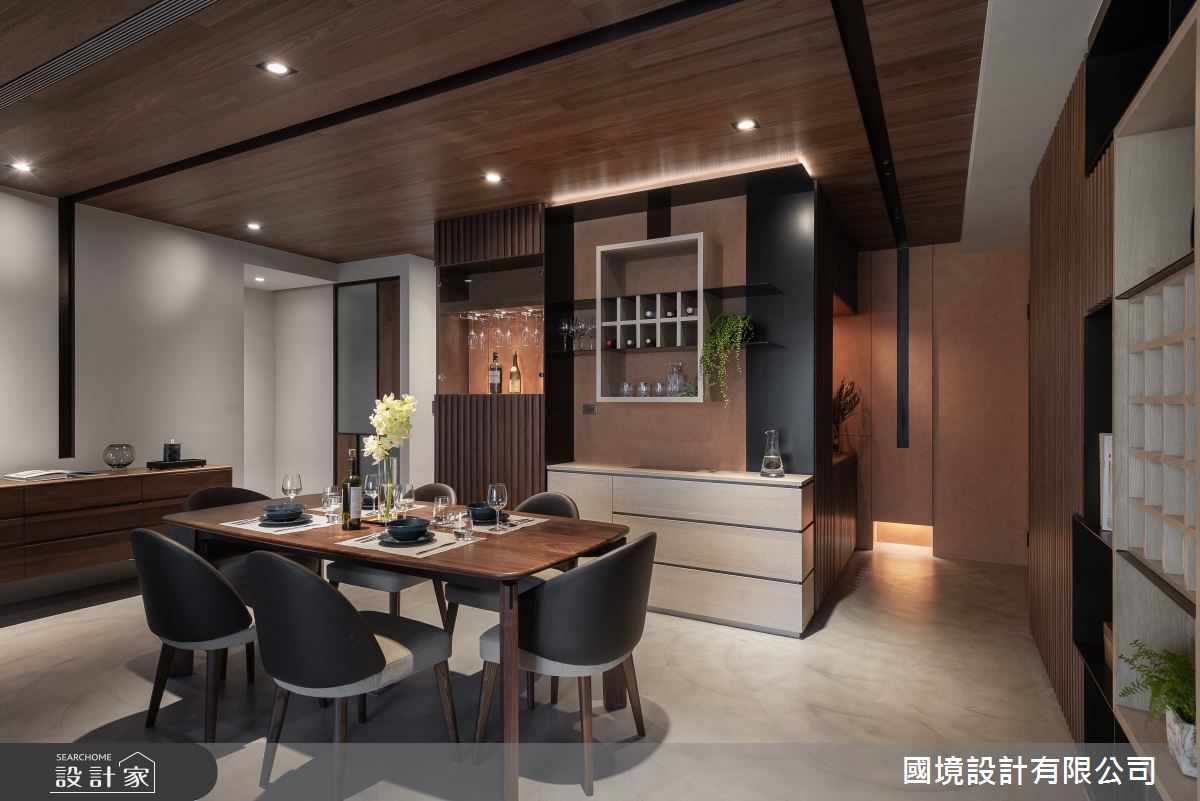 55坪新成屋(5年以下)＿現代風餐廳案例圖片＿國境設計有限公司＿國境設計中心—相接之10