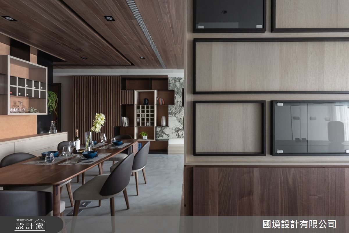 55坪新成屋(5年以下)＿現代風餐廳案例圖片＿國境設計有限公司＿國境設計中心—相接之13
