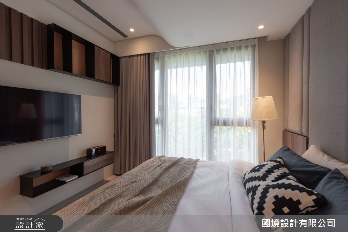 55坪新成屋(5年以下)＿現代風臥室案例圖片＿國境設計有限公司＿國境設計中心—相接之18