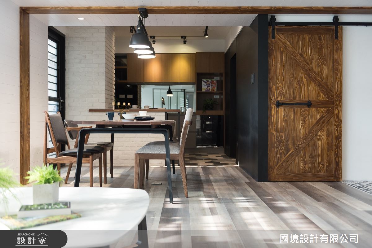 36坪老屋(31~40年)＿混搭風餐廳廚房案例圖片＿國境設計有限公司＿國境設計中心—遊境之2