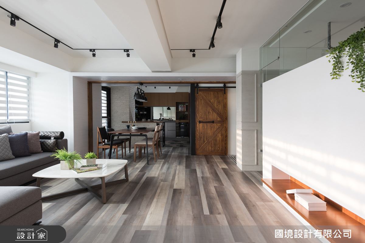 36坪老屋(31~40年)＿混搭風客廳餐廳案例圖片＿國境設計有限公司＿國境設計中心—遊境之9