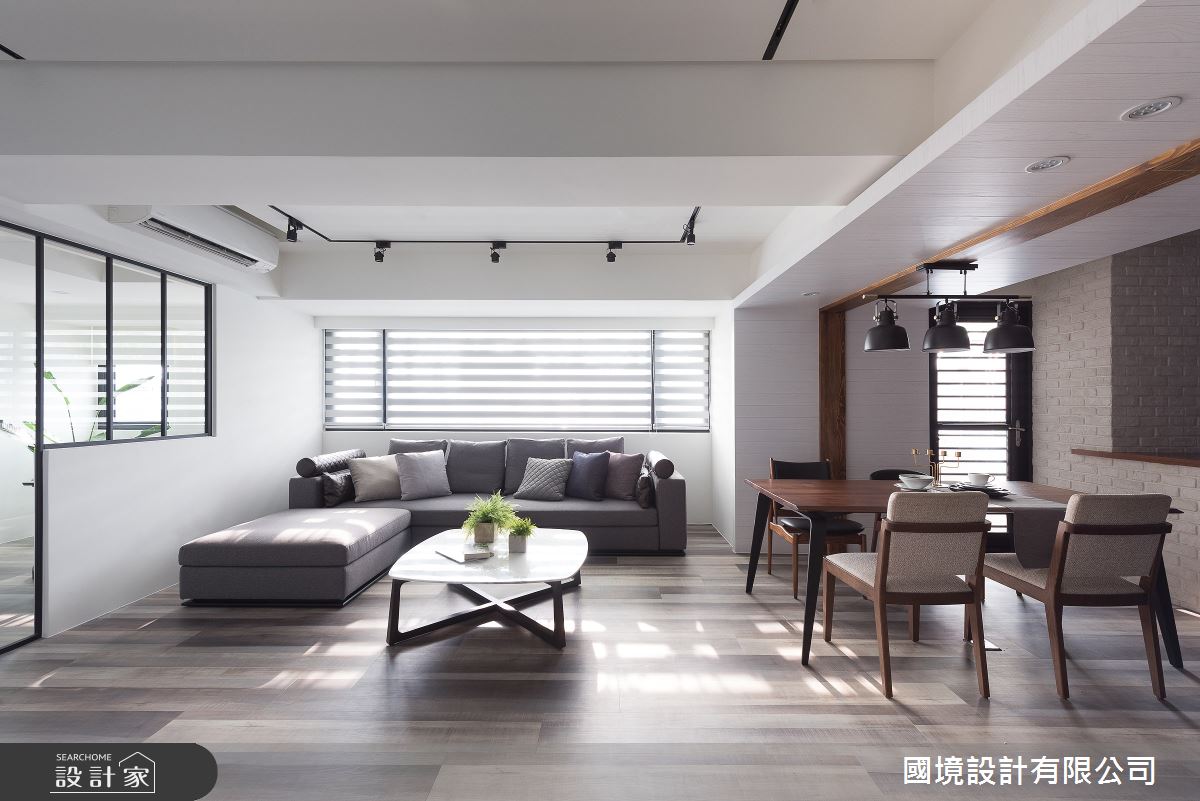 36坪老屋(31~40年)＿混搭風客廳餐廳案例圖片＿國境設計有限公司＿國境設計中心—遊境之13