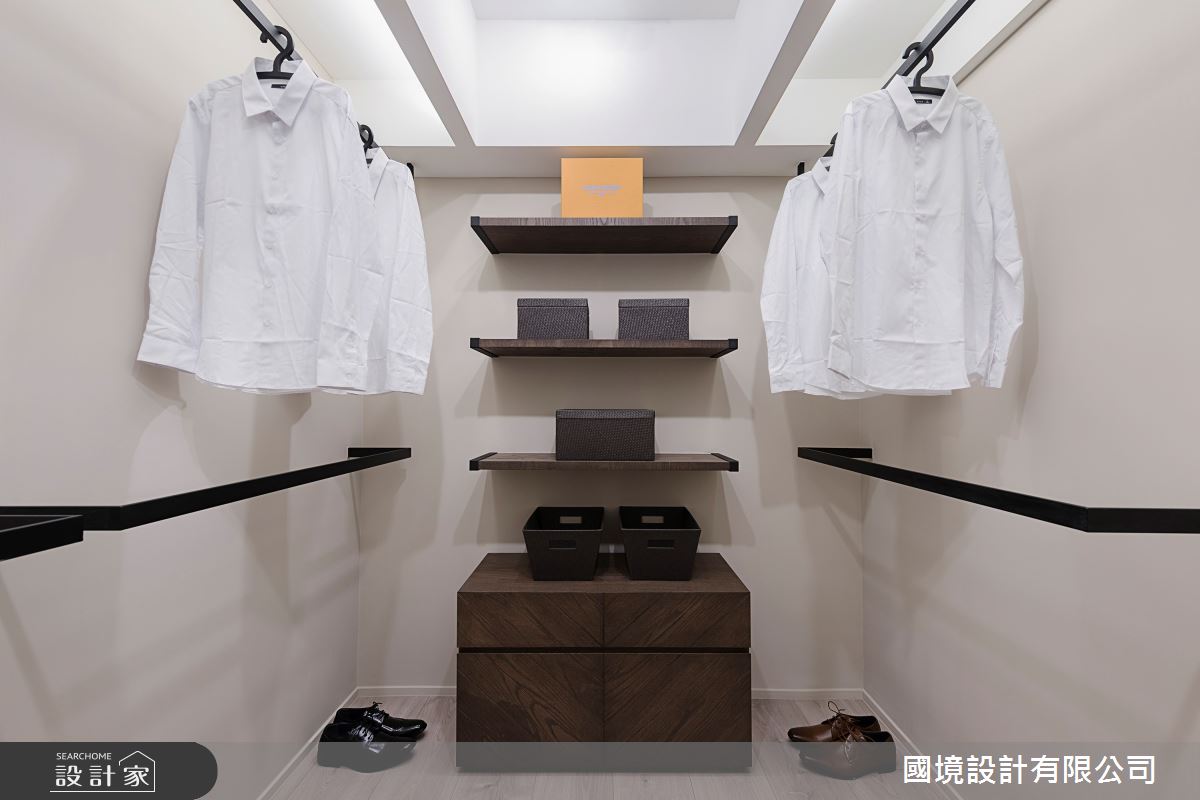 35坪老屋(41~50年)＿混搭風更衣間案例圖片＿國境設計有限公司＿國境設計中心—連結之14
