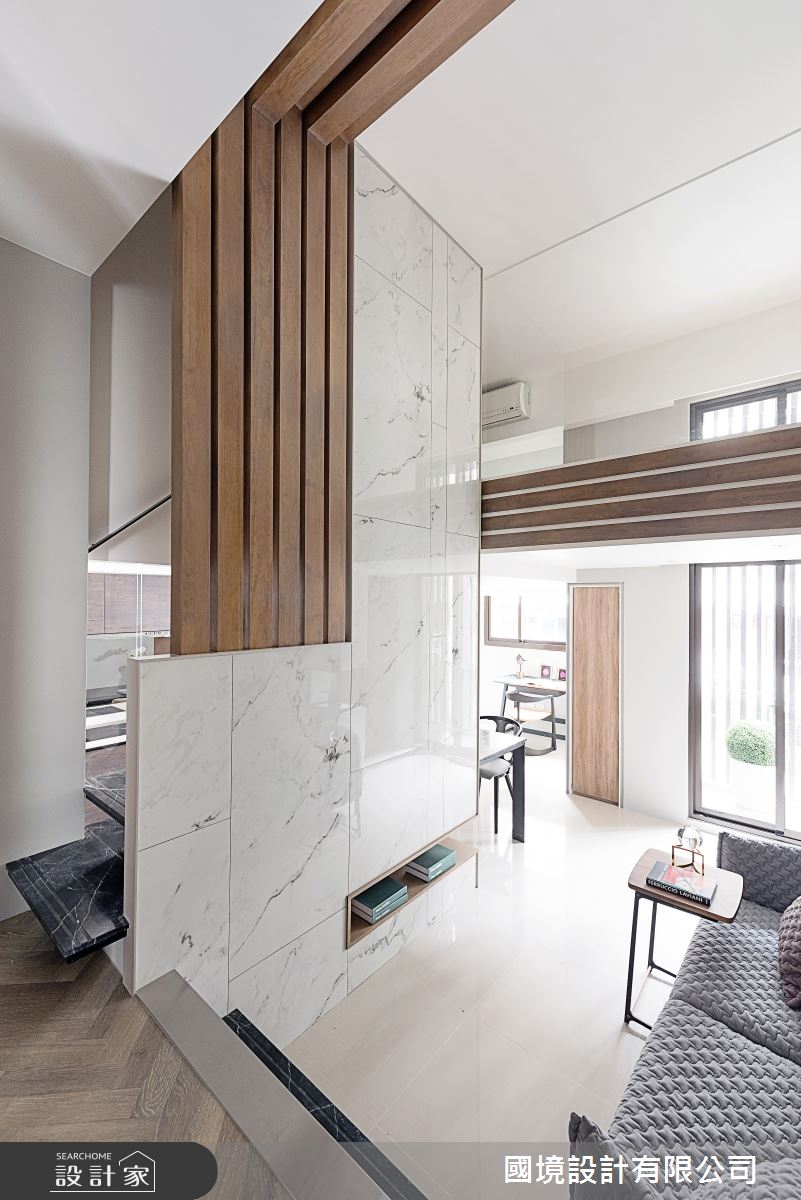 23坪新成屋(5年以下)＿現代風客廳案例圖片＿國境設計有限公司＿國境設計中心—堆疊之5
