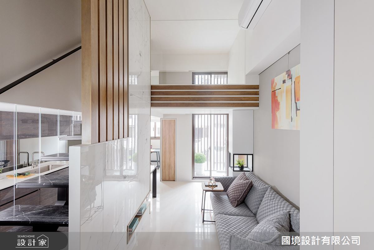 23坪新成屋(5年以下)＿現代風客廳案例圖片＿國境設計有限公司＿國境設計中心—堆疊之8