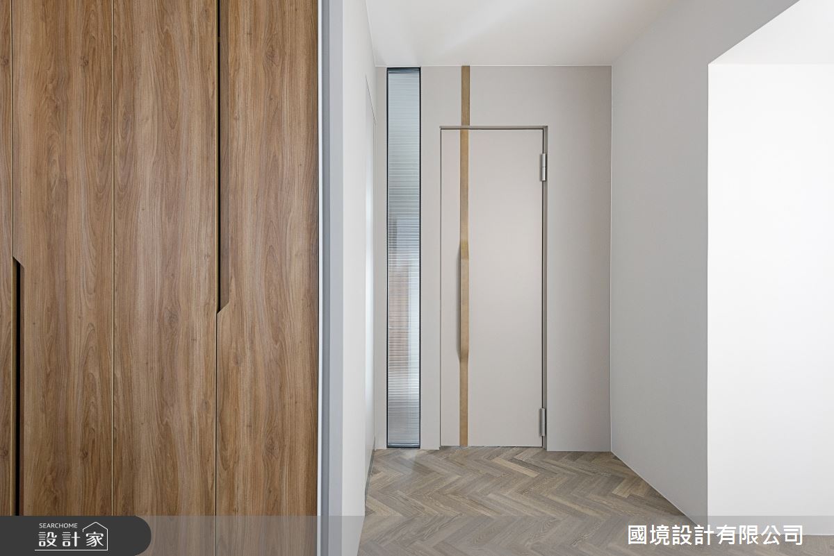 23坪新成屋(5年以下)＿現代風走廊案例圖片＿國境設計有限公司＿國境設計中心—堆疊之9