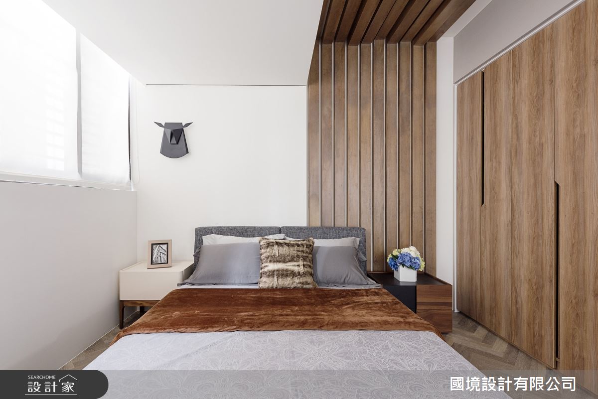 23坪新成屋(5年以下)＿現代風臥室案例圖片＿國境設計有限公司＿國境設計中心—堆疊之11