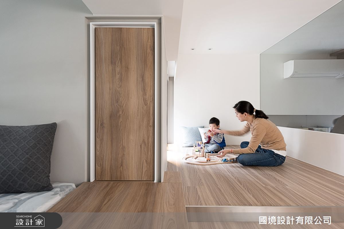 23坪新成屋(5年以下)＿現代風臥室多功能室案例圖片＿國境設計有限公司＿國境設計中心—堆疊之16