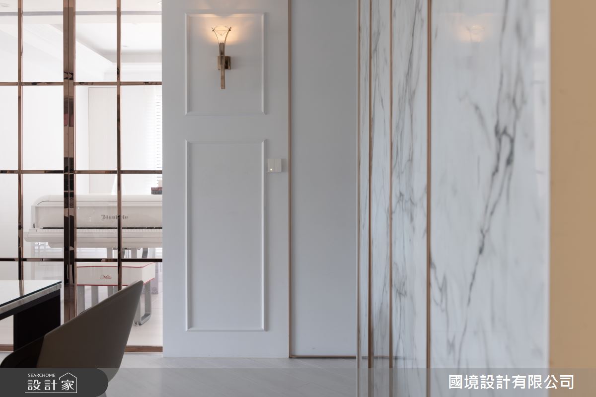 40坪新成屋(5年以下)＿混搭風餐廳案例圖片＿國境設計有限公司＿國境設計中心—鏤金之14