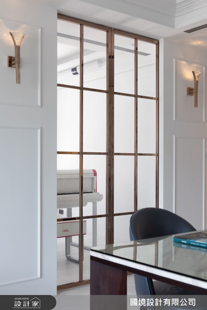 40坪新成屋(5年以下)＿混搭風餐廳案例圖片＿國境設計有限公司＿國境設計中心—鏤金之16