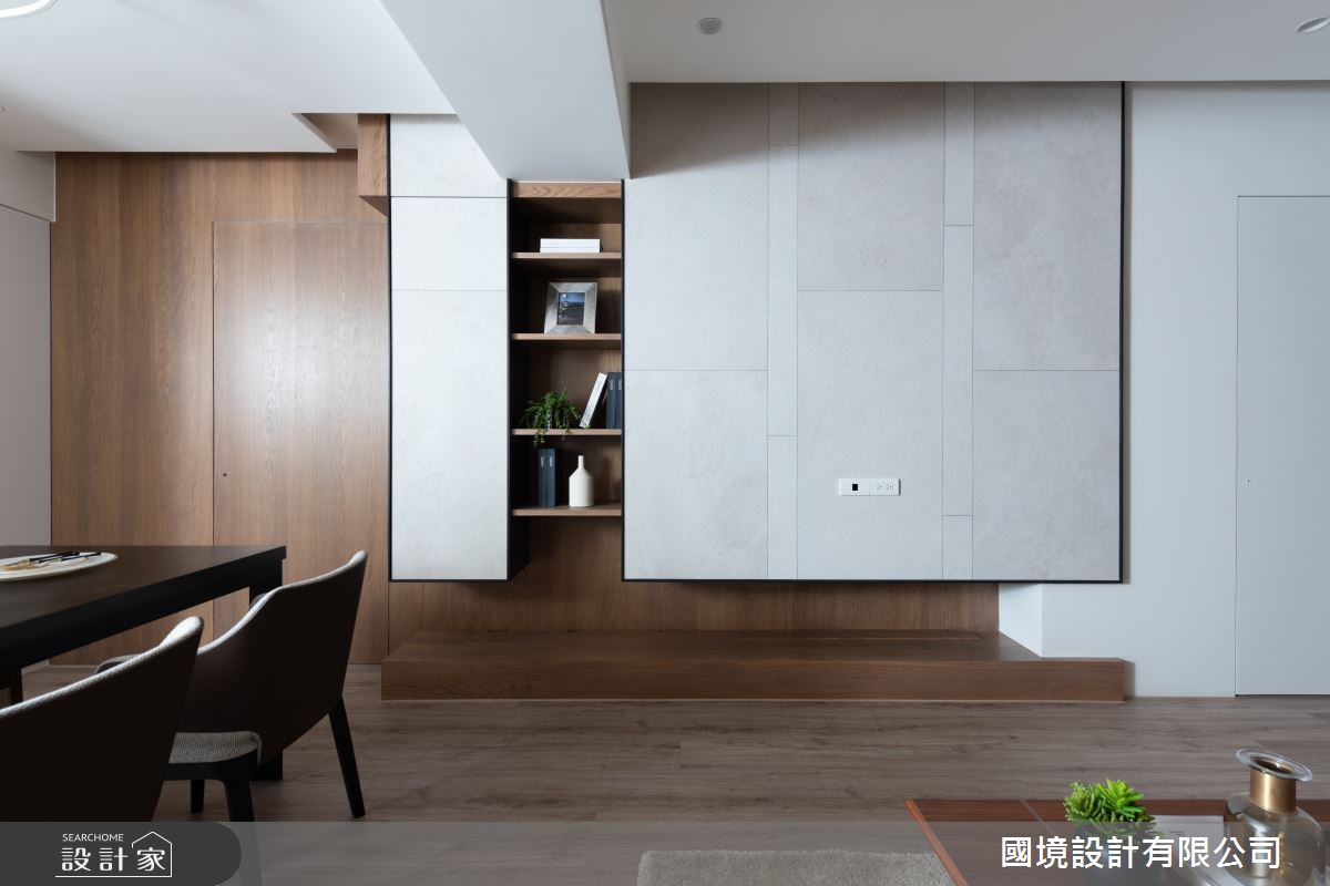 27坪老屋(41~50年)＿現代風客廳案例圖片＿國境設計有限公司＿國境設計中心—詩篇 134:3之4