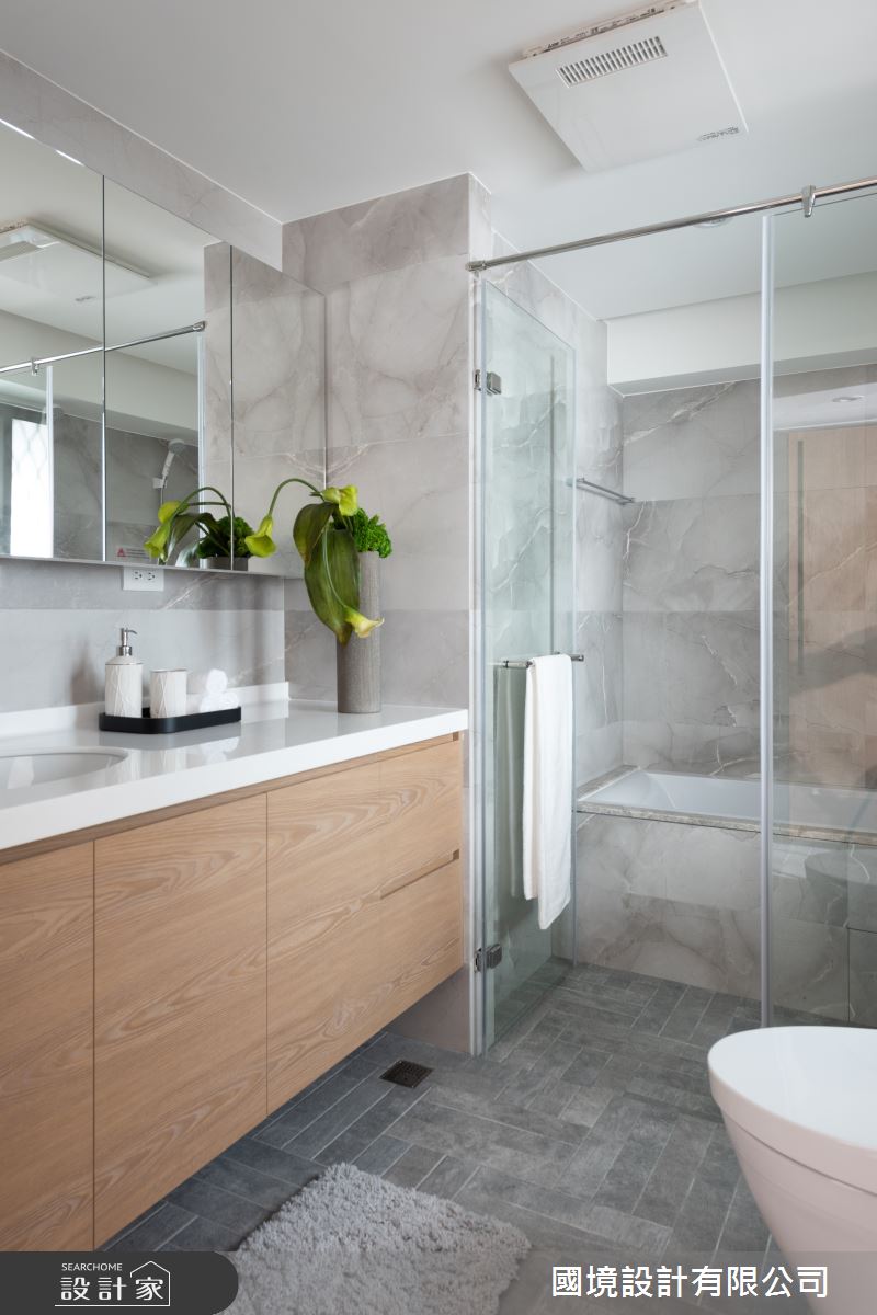 27坪老屋(41~50年)＿現代風浴室案例圖片＿國境設計有限公司＿國境設計中心—詩篇 134:3之17