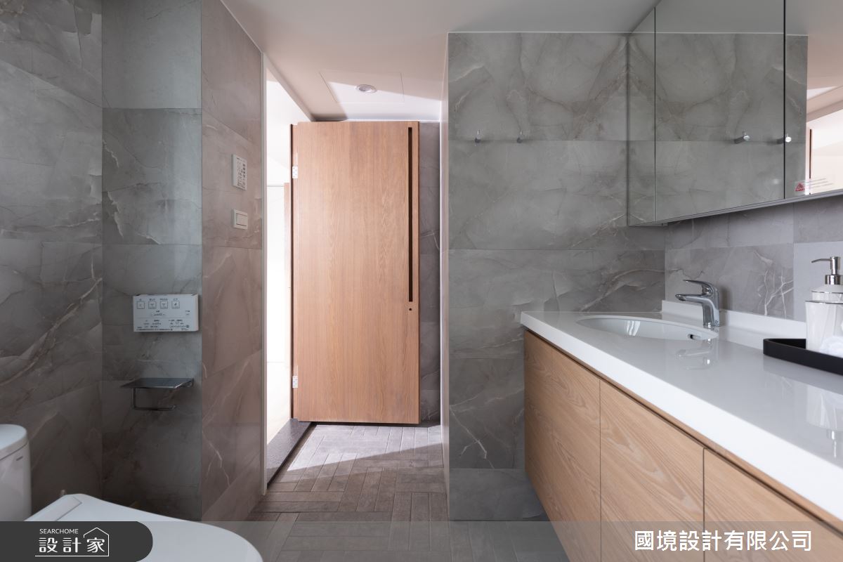 27坪老屋(41~50年)＿現代風浴室案例圖片＿國境設計有限公司＿國境設計中心—詩篇 134:3之18