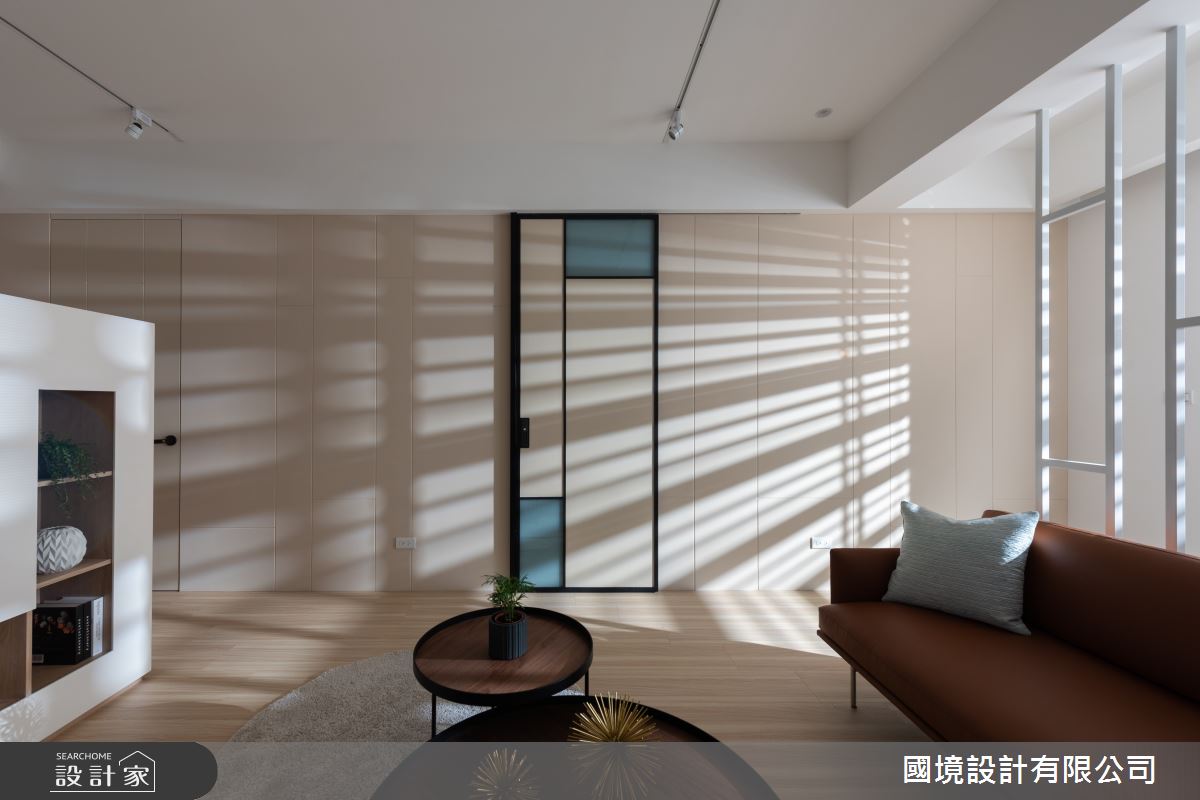 30坪老屋(41~50年)＿現代風客廳案例圖片＿國境設計有限公司＿國境設計中心—風動之4
