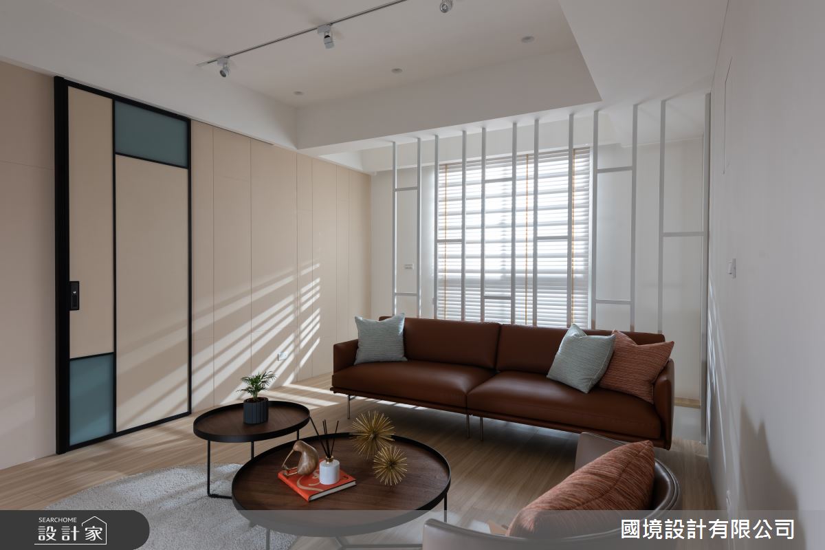 30坪老屋(41~50年)＿現代風客廳案例圖片＿國境設計有限公司＿國境設計中心—風動之5
