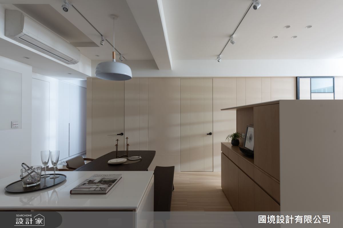 30坪老屋(41~50年)＿現代風餐廳中島案例圖片＿國境設計有限公司＿國境設計中心—風動之10