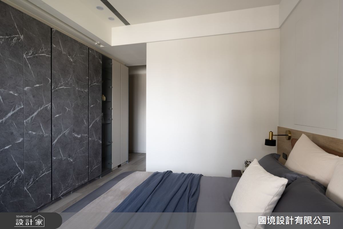 35坪新成屋(5年以下)＿現代風臥室案例圖片＿國境設計有限公司＿國境設計中心—都峰苑-靜之15
