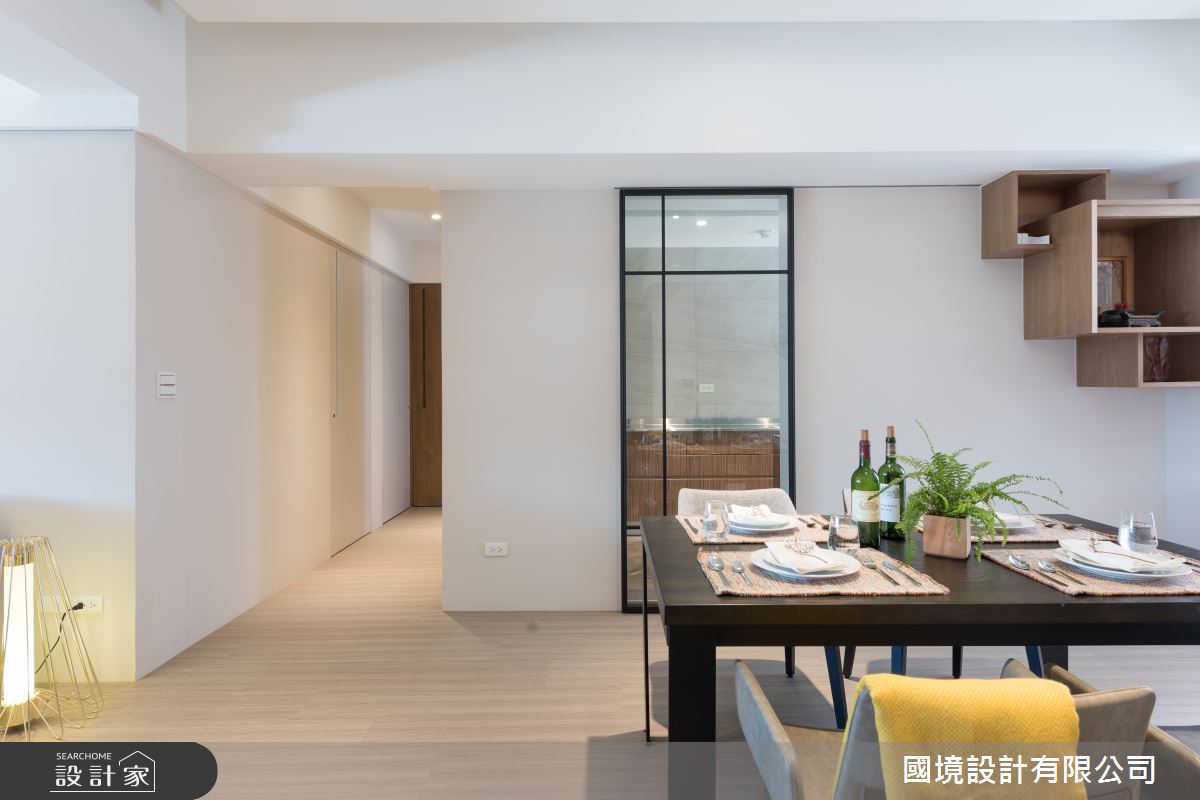 30坪老屋(41~50年)＿現代風餐廳走廊案例圖片＿國境設計有限公司＿國境設計中心—退休之9