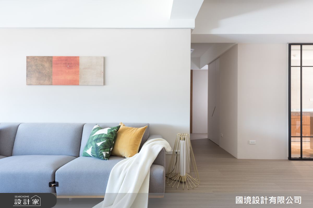 30坪老屋(41~50年)＿現代風客廳走廊案例圖片＿國境設計有限公司＿國境設計中心—退休之11