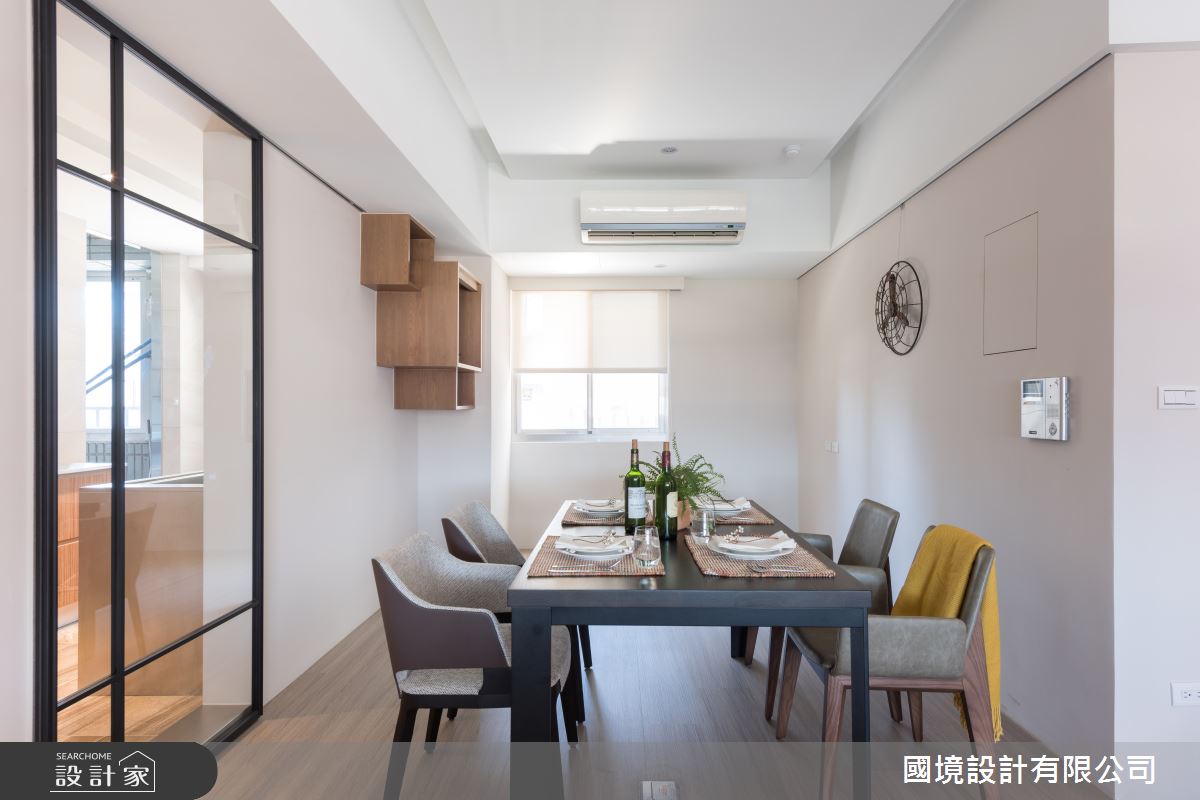 30坪老屋(41~50年)＿現代風餐廳廚房案例圖片＿國境設計有限公司＿國境設計中心—退休之12