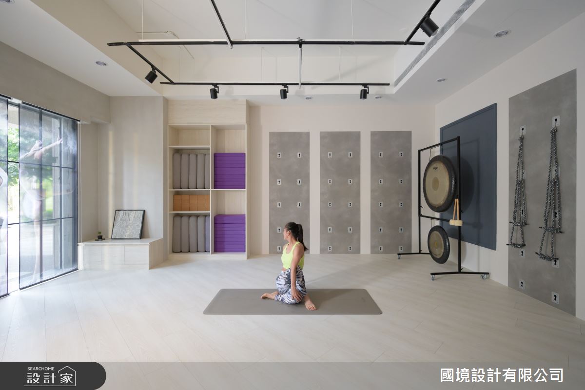 36坪新成屋(5年以下)＿混搭風商業空間案例圖片＿國境設計有限公司＿國境設計中心—瑜珈教室之4