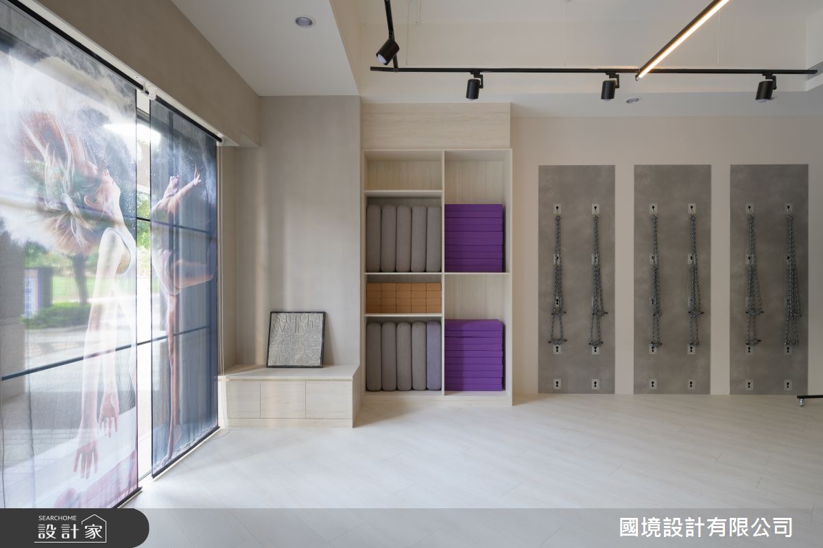 36坪新成屋(5年以下)＿混搭風商業空間案例圖片＿國境設計有限公司＿國境設計中心—瑜珈教室之7