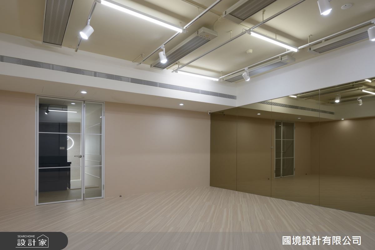 36坪新成屋(5年以下)＿混搭風商業空間案例圖片＿國境設計有限公司＿國境設計中心—瑜珈教室之203