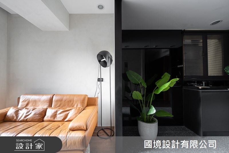 12坪中古屋(5~15年)＿簡約風客廳案例圖片＿國境設計有限公司＿國境設計中心—仁愛逸仙之7