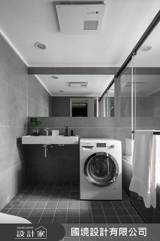 12坪中古屋(5~15年)＿簡約風浴室案例圖片＿國境設計有限公司＿國境設計中心—仁愛逸仙之11