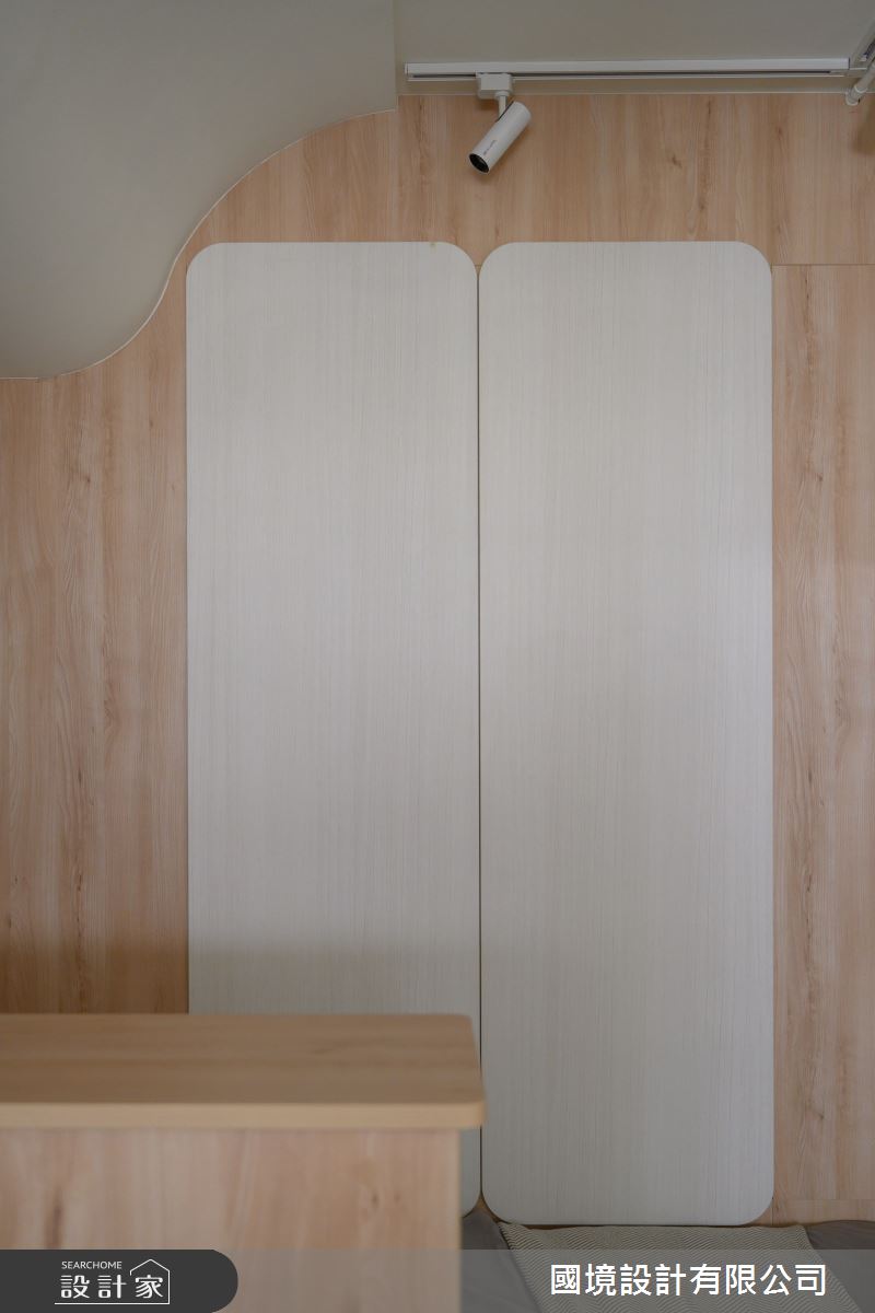 8坪新成屋(5年以下)＿簡約風臥室案例圖片＿國境設計有限公司＿國境設計中心—圓角之10