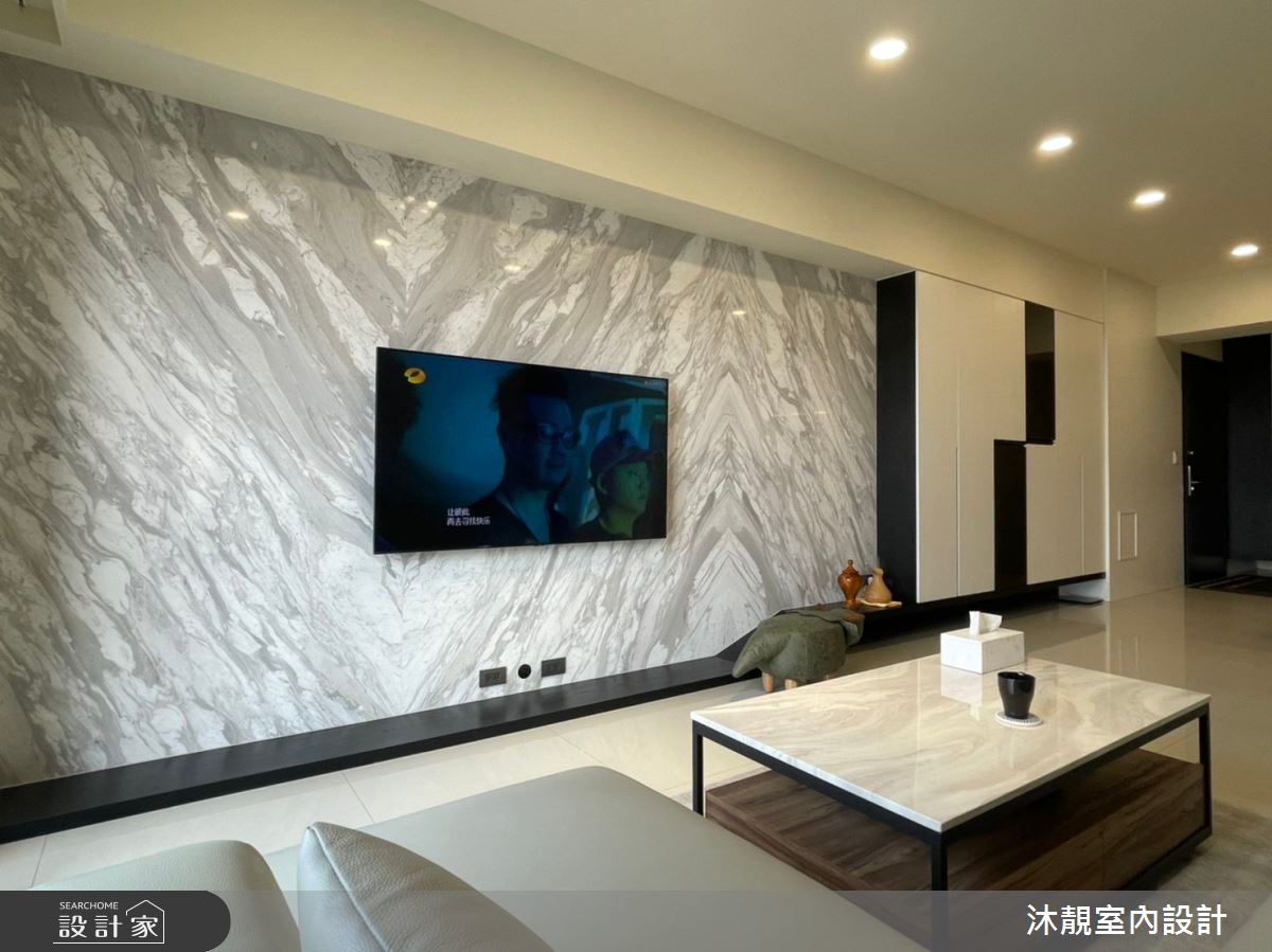 27坪中古屋(5~15年)＿現代風客廳案例圖片＿沐靚室內設計＿沐靚_01之4