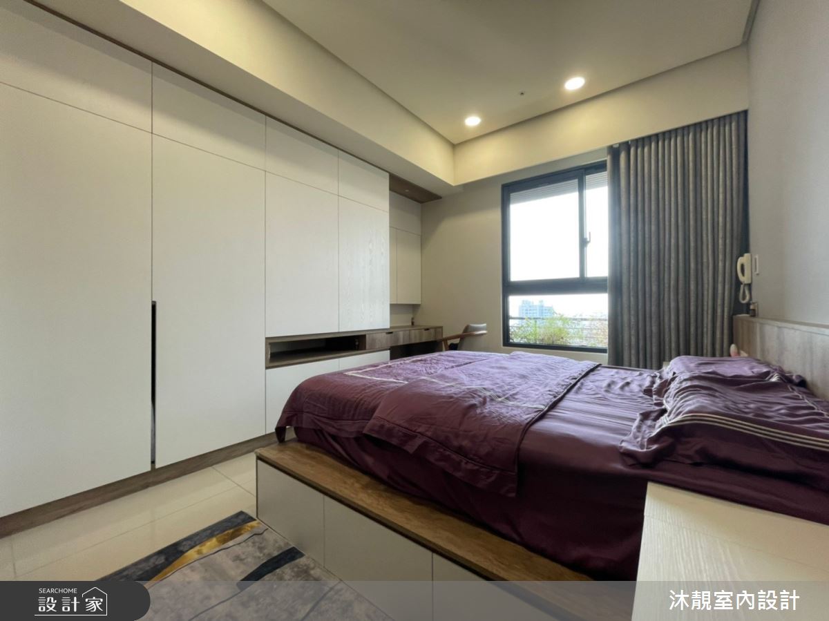 27坪中古屋(5~15年)＿現代風臥室案例圖片＿沐靚室內設計＿沐靚_01之8