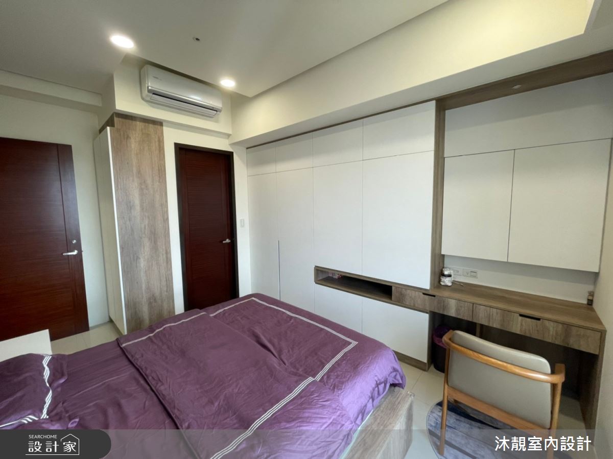 27坪中古屋(5~15年)＿現代風臥室案例圖片＿沐靚室內設計＿沐靚_01之11