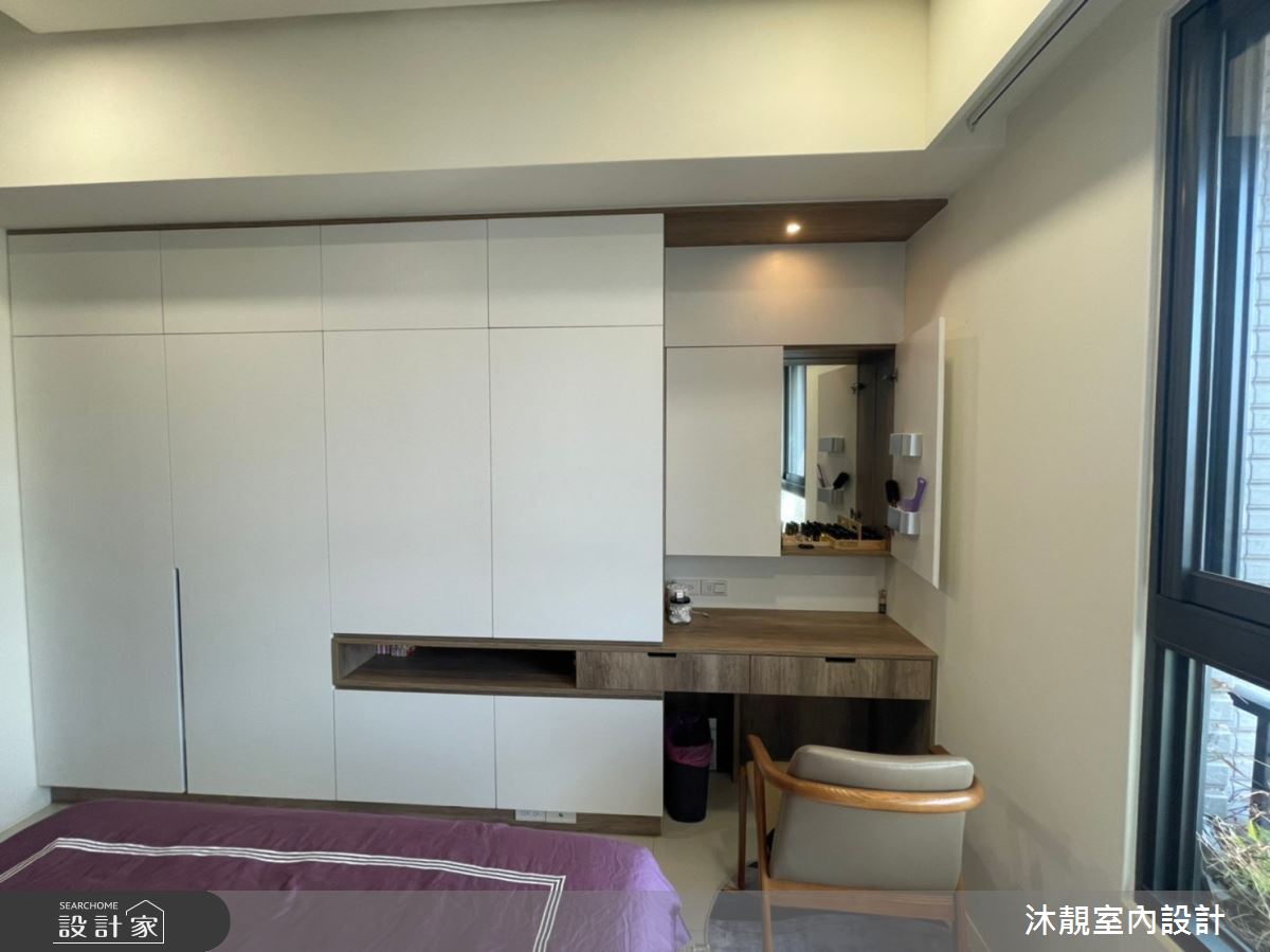 27坪中古屋(5~15年)＿現代風臥室案例圖片＿沐靚室內設計＿沐靚_01之12