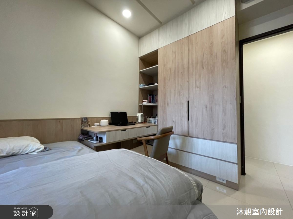 27坪中古屋(5~15年)＿現代風臥室案例圖片＿沐靚室內設計＿沐靚_01之13