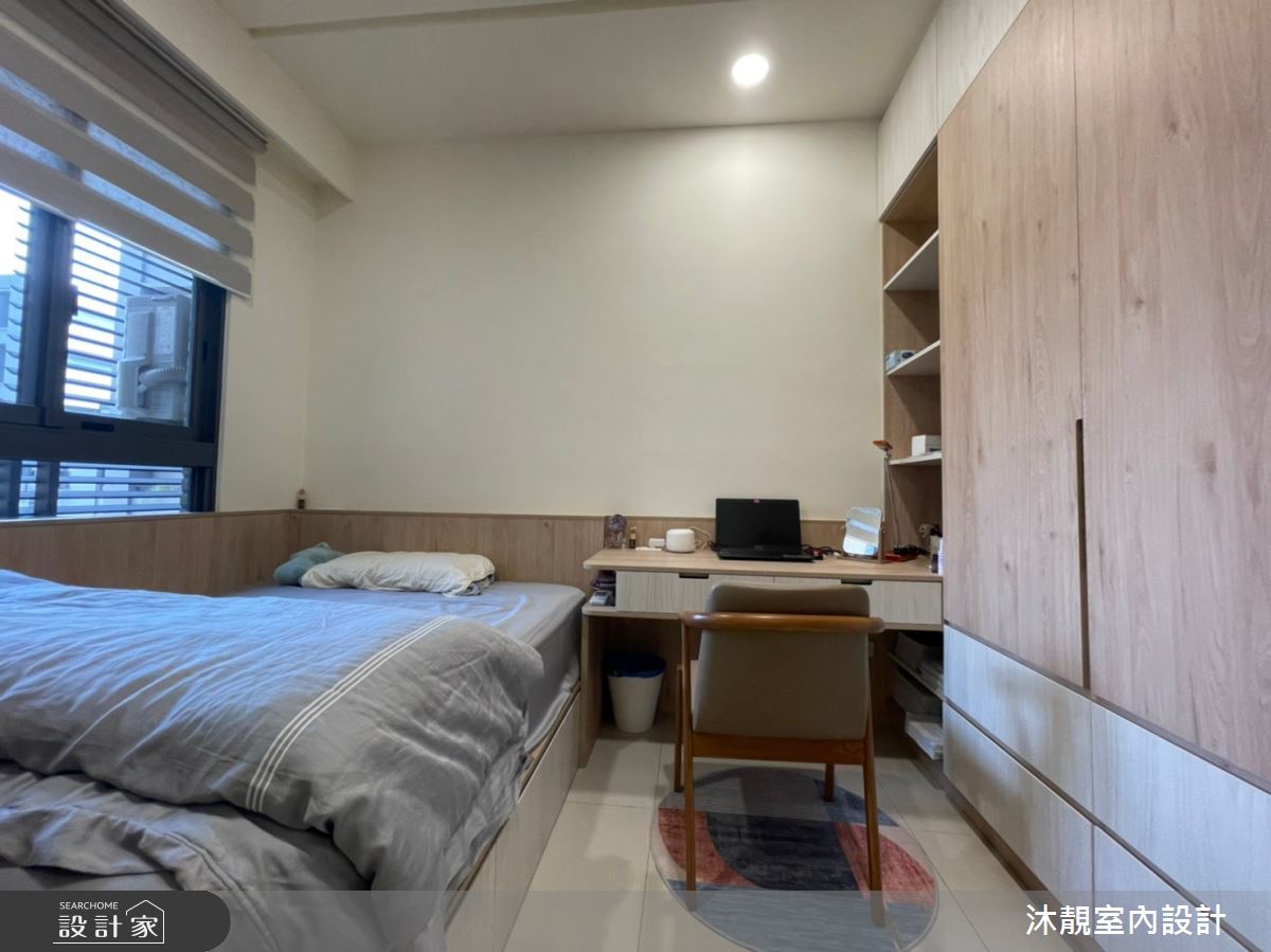 27坪中古屋(5~15年)＿現代風臥室案例圖片＿沐靚室內設計＿沐靚_01之14