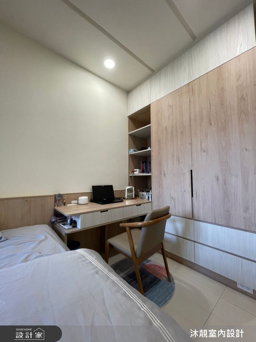 27坪中古屋(5~15年)＿現代風臥室案例圖片＿沐靚室內設計＿沐靚_01之15