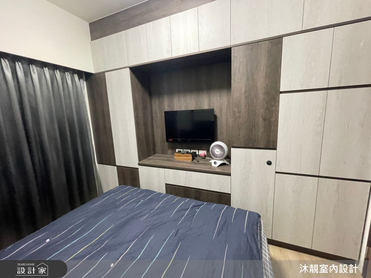 23坪新成屋(5年以下)＿工業風臥室案例圖片＿沐靚室內設計＿沐靚_02之9