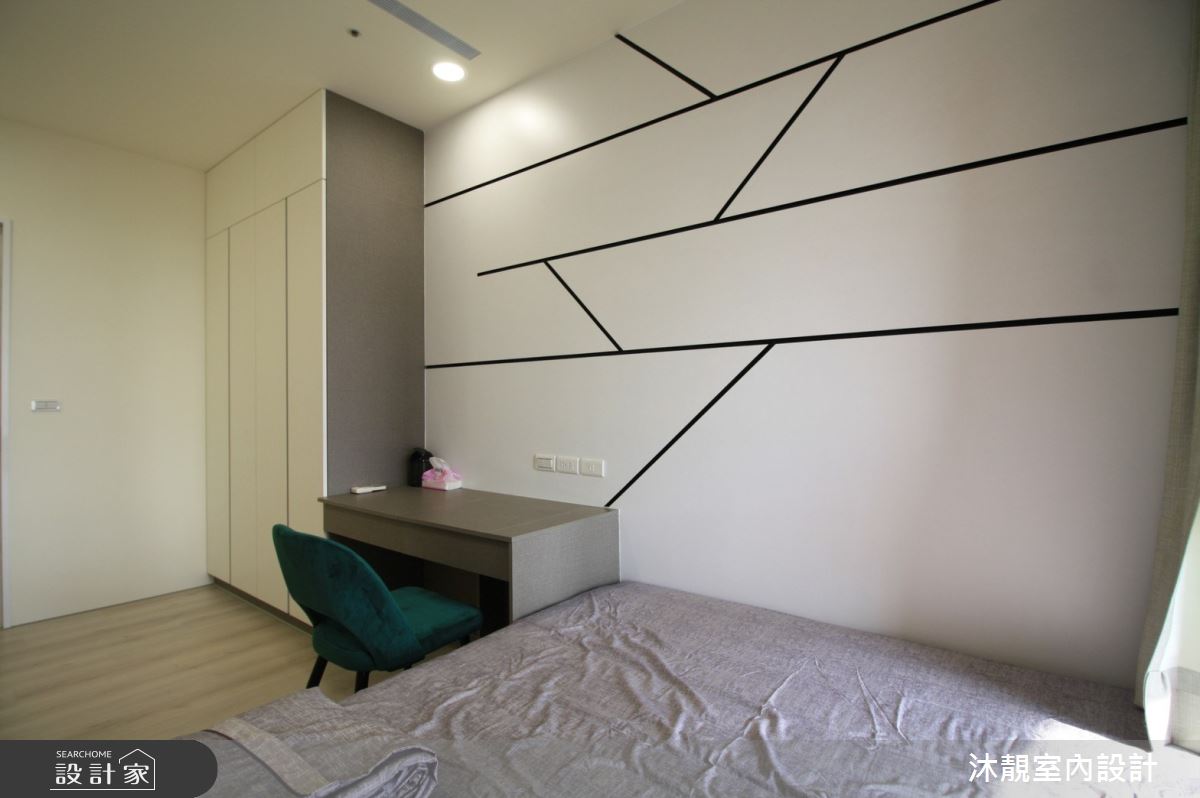 46坪新成屋(5年以下)＿現代風臥室案例圖片＿沐靚室內設計＿沐靚_04之23