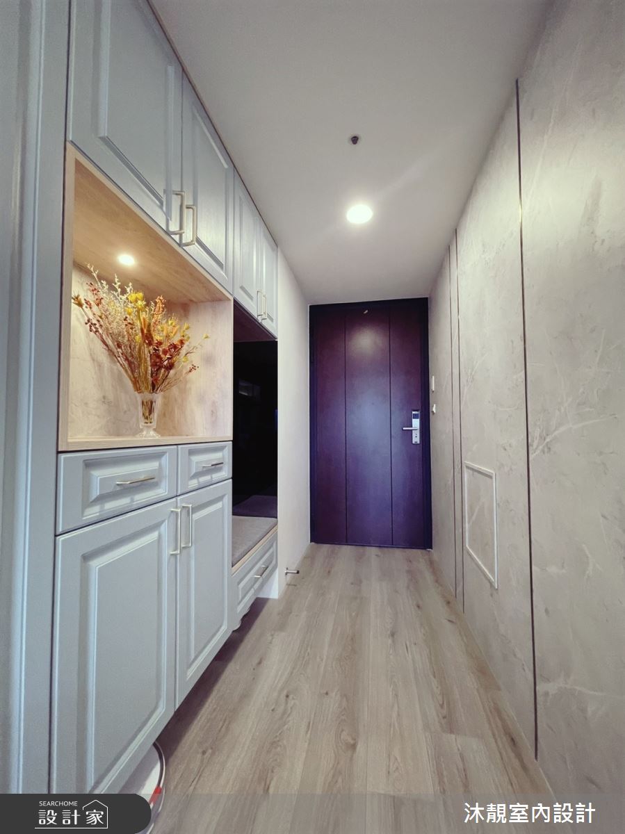28坪新成屋(5年以下)＿新古典玄關案例圖片＿沐靚室內設計＿沐靚_05之2