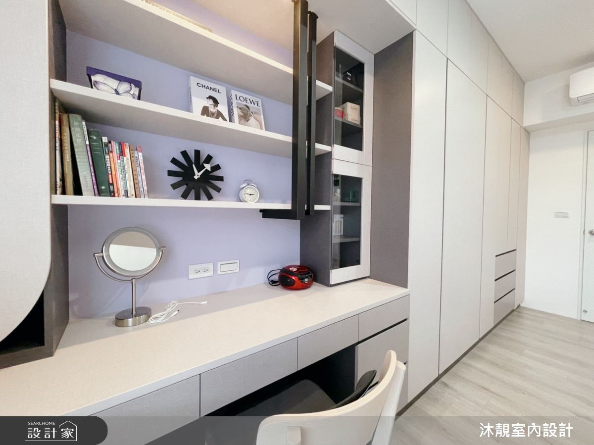 28坪新成屋(5年以下)＿新古典臥室案例圖片＿沐靚室內設計＿沐靚_05之14
