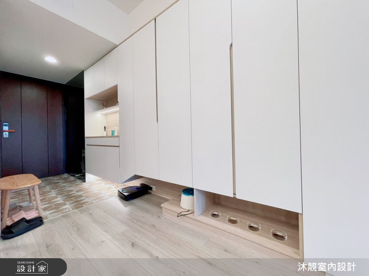 22坪新成屋(5年以下)＿北歐風玄關案例圖片＿沐靚室內設計＿沐靚_07之7199