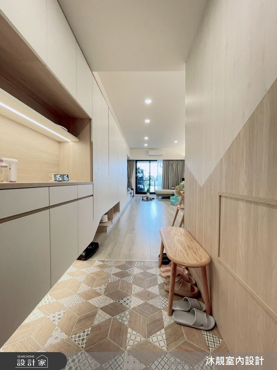 22坪新成屋(5年以下)＿北歐風玄關案例圖片＿沐靚室內設計＿沐靚_07之3