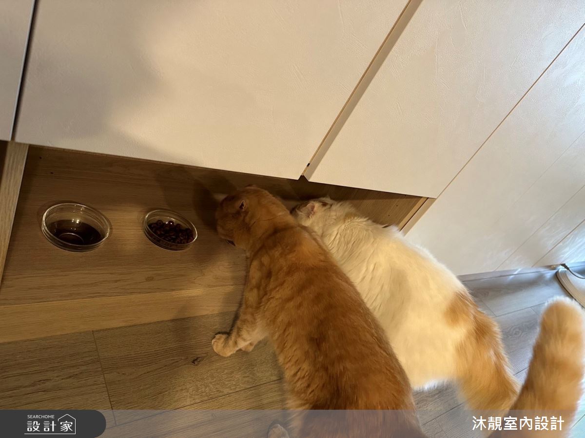 22坪新成屋(5年以下)＿北歐風客廳寵物案例圖片＿沐靚室內設計＿沐靚_07之5