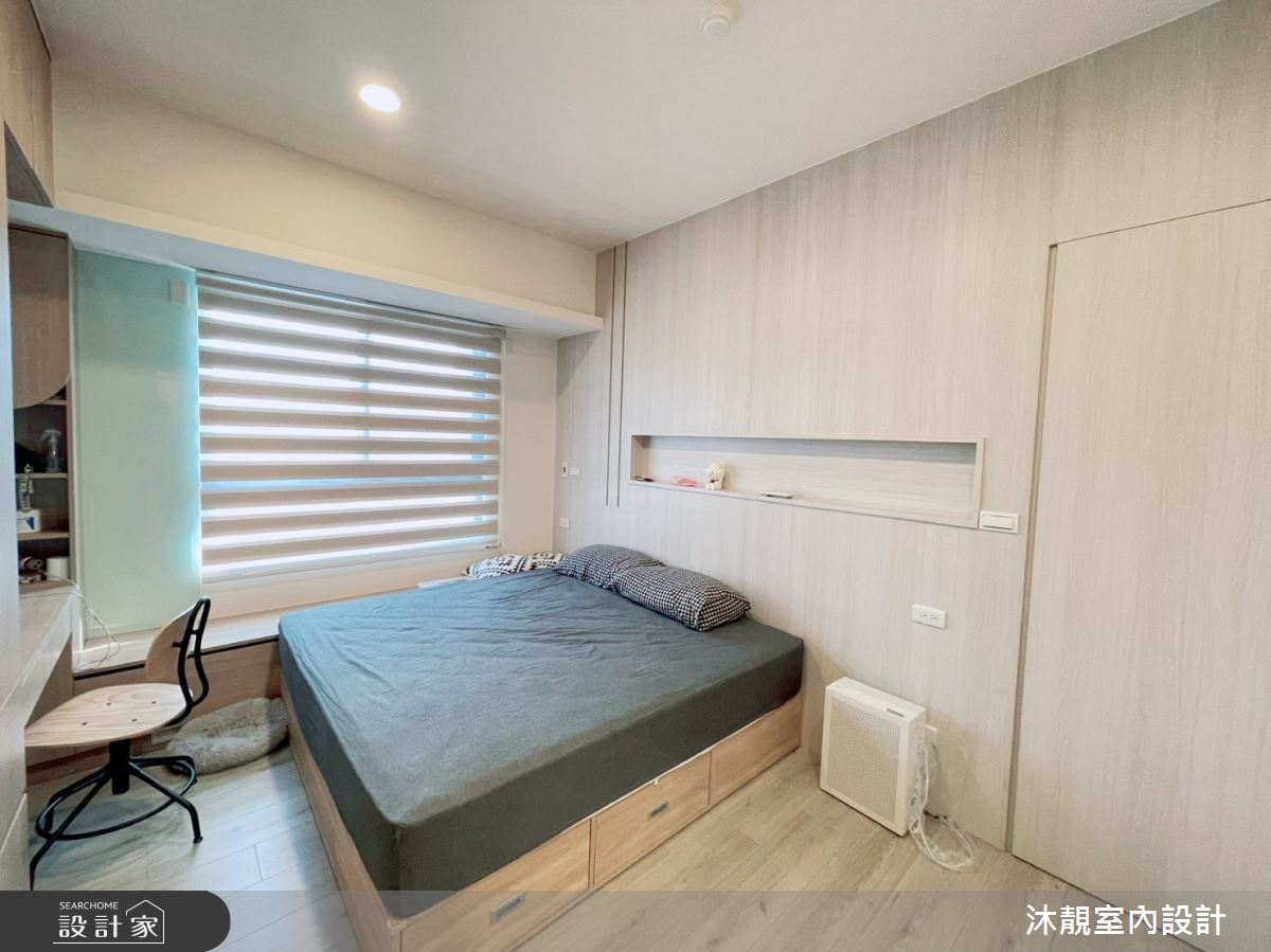 22坪新成屋(5年以下)＿北歐風臥室臥榻案例圖片＿沐靚室內設計＿沐靚_07之6