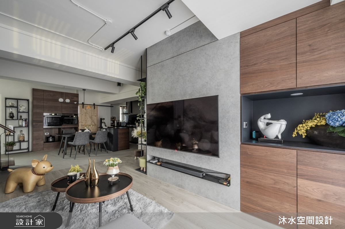 34坪老屋(16~30年)＿混搭風客廳案例圖片＿沐水空間設計＿沐水_10之4