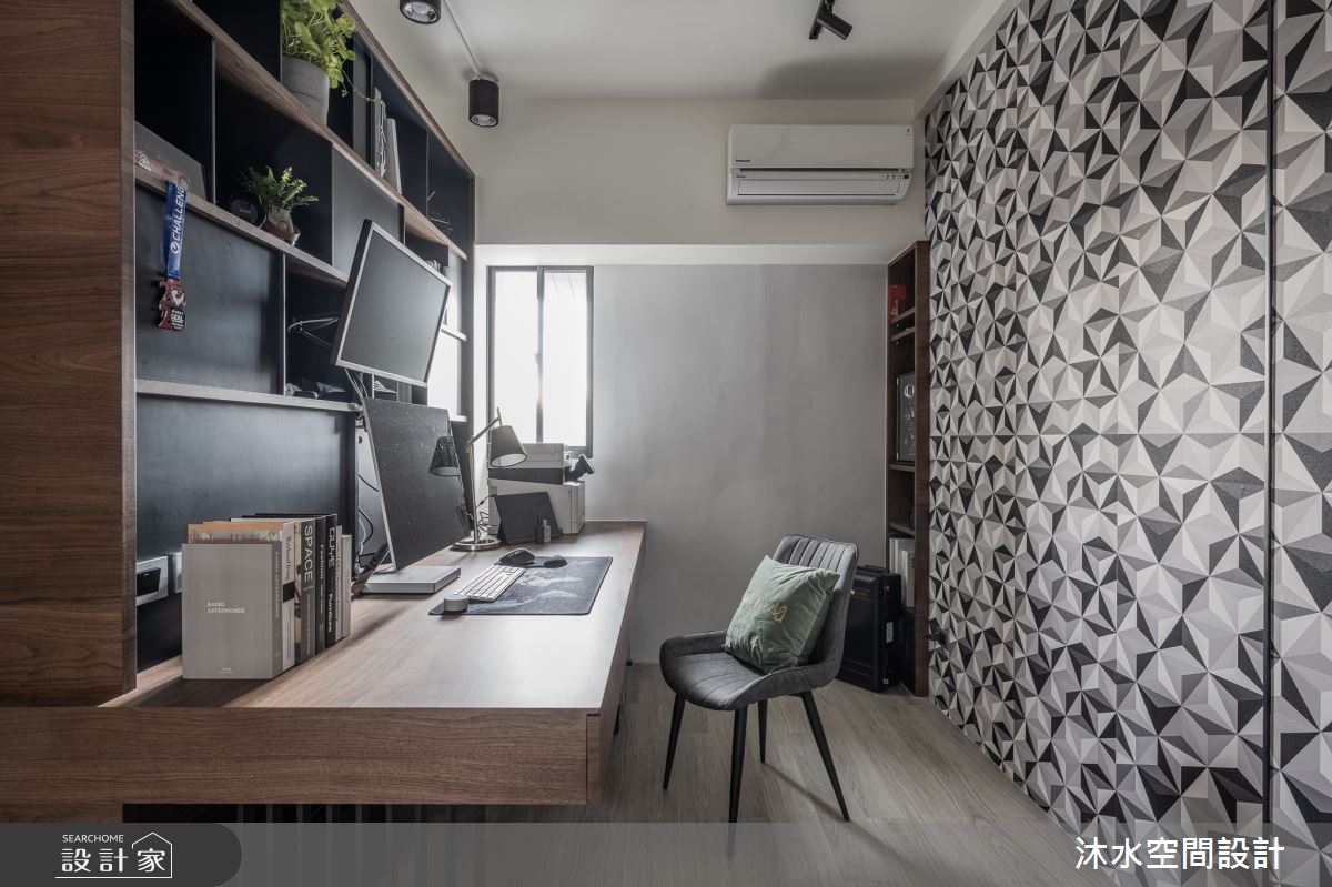 34坪老屋(16~30年)＿混搭風工作區案例圖片＿沐水空間設計＿沐水_10之20