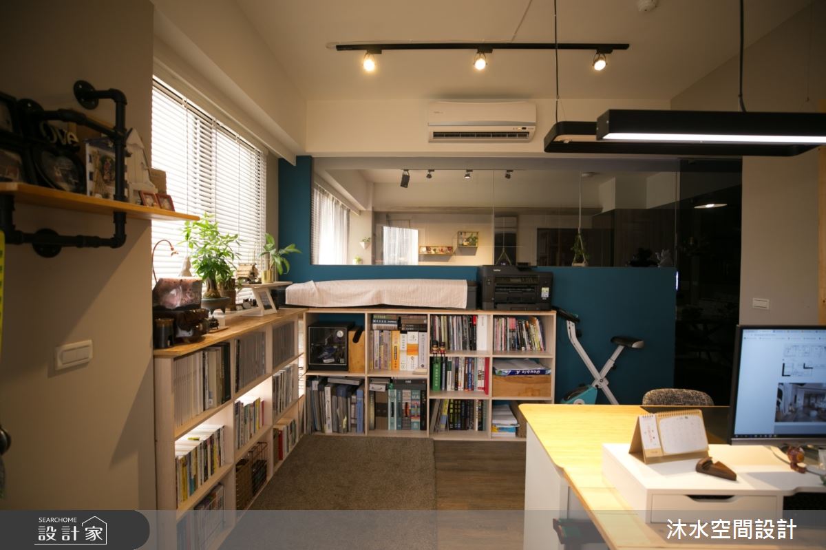 18坪新成屋(5年以下)＿工業風書房案例圖片＿沐水空間設計＿沐水_02之16